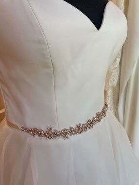 Georgia Rose Gold Sash